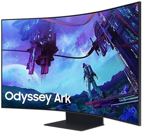 Samsung Odyssey Ark 55" 1 ms 4K Curved Pivot 165 Hz Oyuncu Monitörü