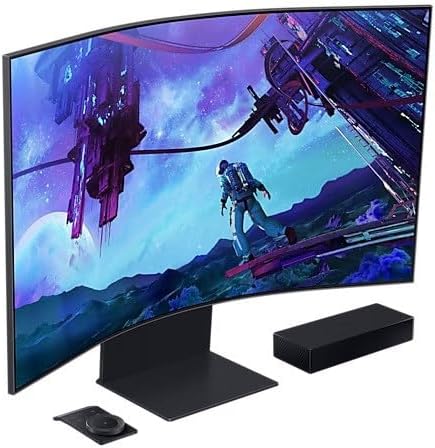 Samsung Odyssey Ark 55" 1 ms 4K Curved Pivot 165 Hz Oyuncu Monitörü