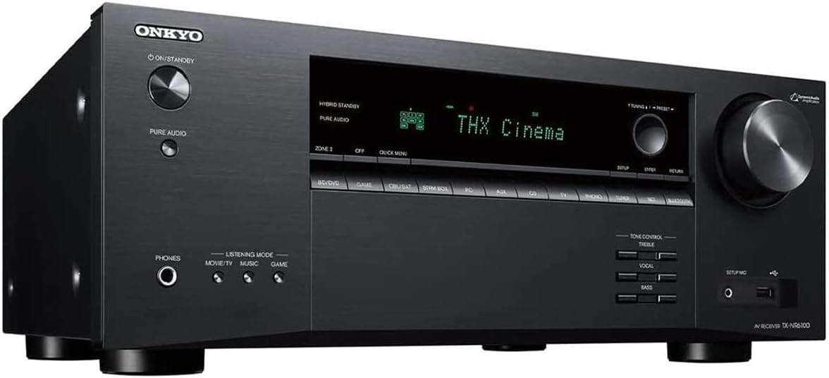 Onkyo TX-NR6100 M2 7.2 Kanal THX 8K A/V Surround Receiver