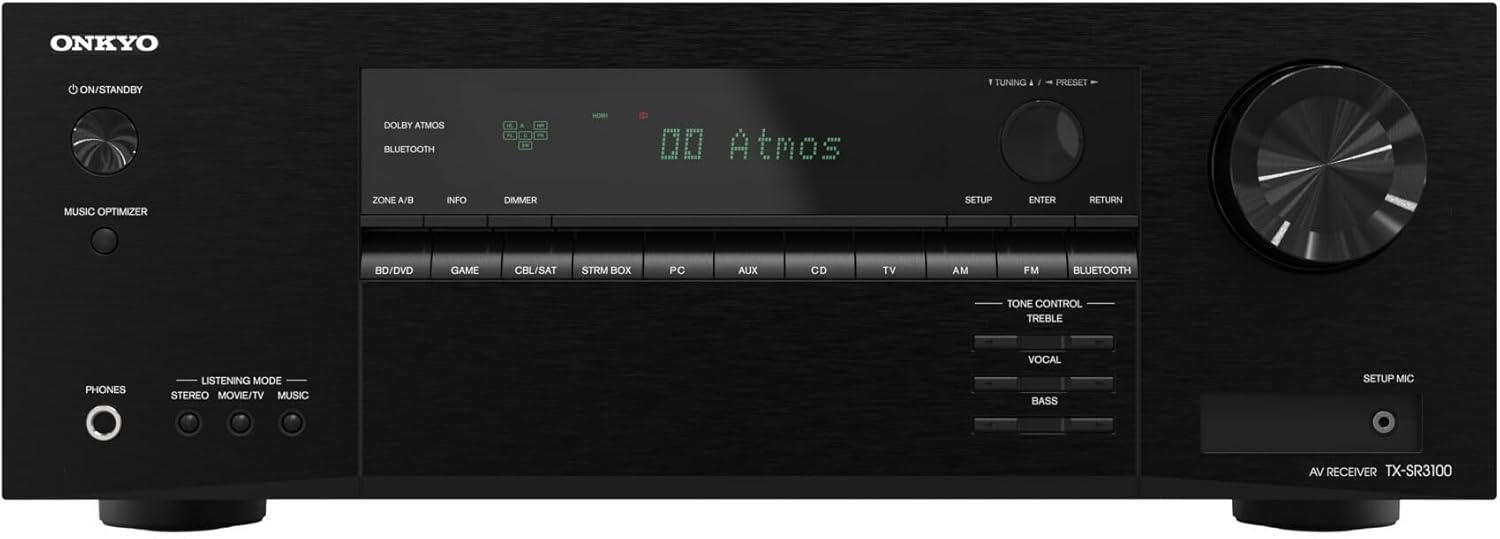 Onkyo TX-SR3100 5.2 8K A/V Surround Receiver