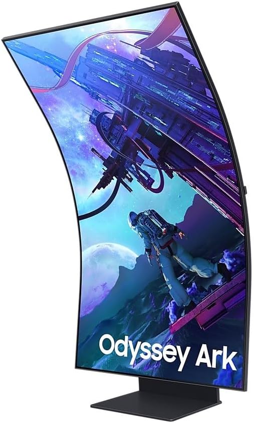 Samsung Odyssey Ark 55" 1 ms 4K Curved Pivot 165 Hz Oyuncu Monitörü