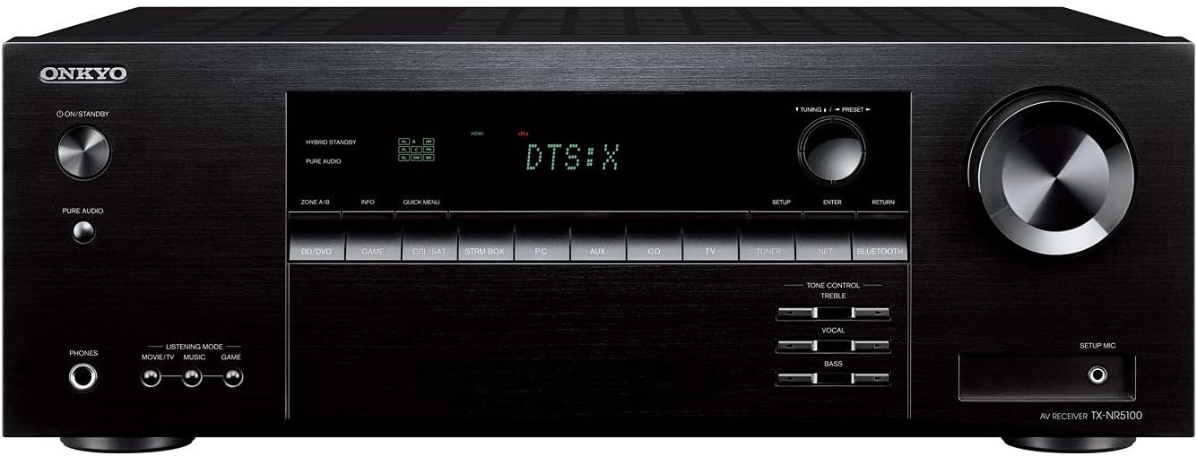 Onkyo TX-NR5100 7.2 8K A/V Surround Receiver