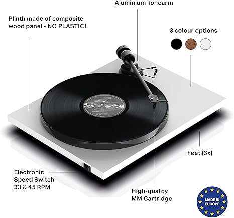 Pro-Ject E1 Phono OM5E Pikap Siyah