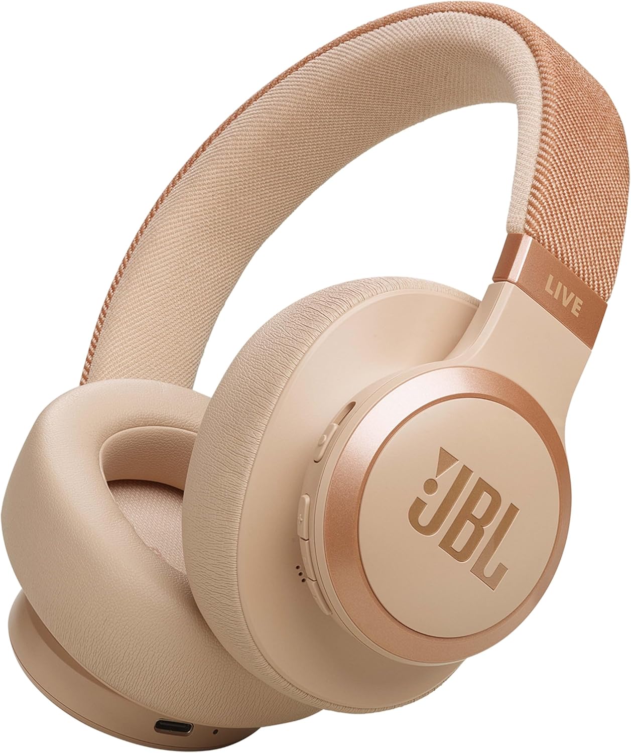 JBL Live 770 BT NC  Wireless Kulaklık OE Kum Beji