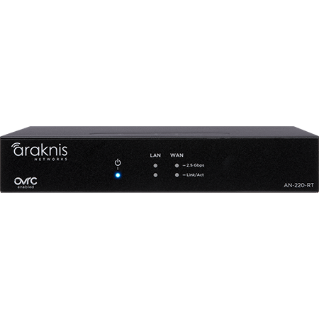 Araknis Networks 220 Series Single-WAN Multi-Gigabit VPN Router