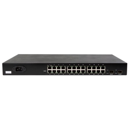 Araknis Networks 220 Serisi Websmart Gigabit Switch, Kısmi PoE + Arka Portlar