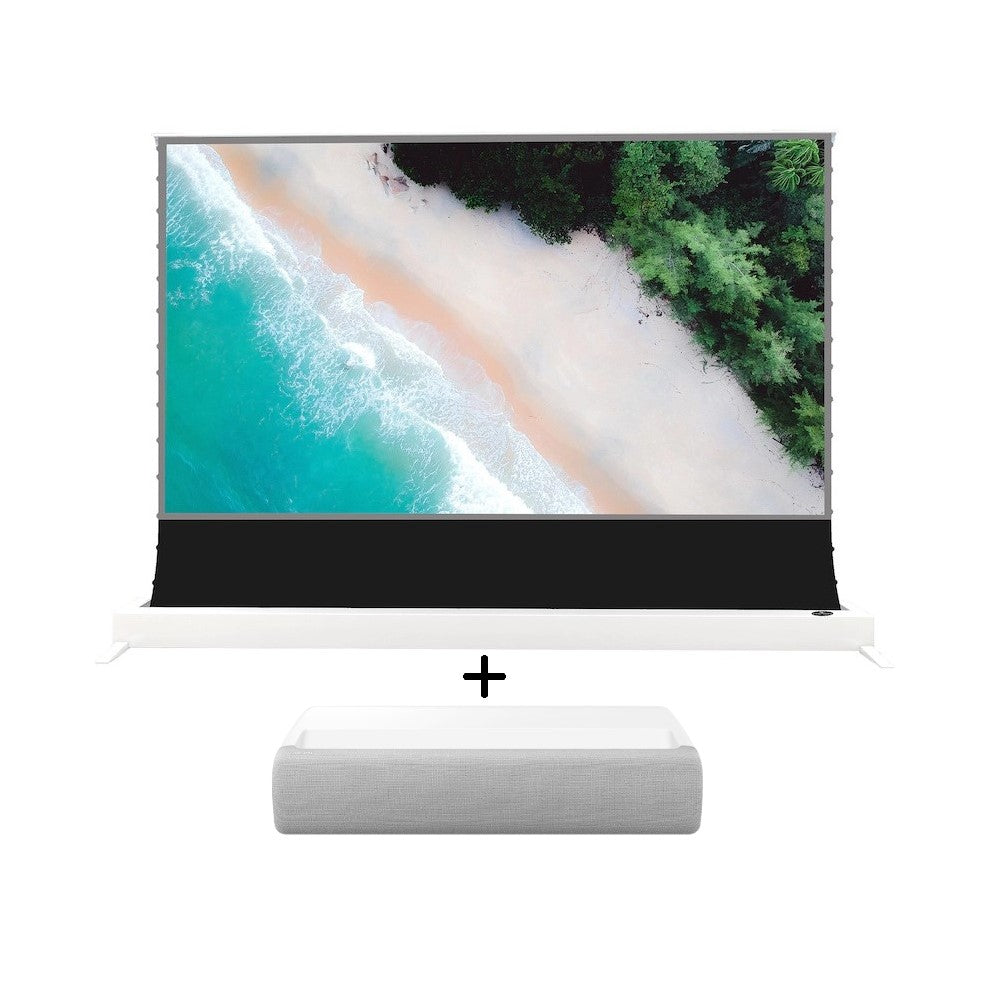 Vividstorm Motorlu S Pro UST ALR Perde 120" Samsung LSP9T 4K Projektör Set