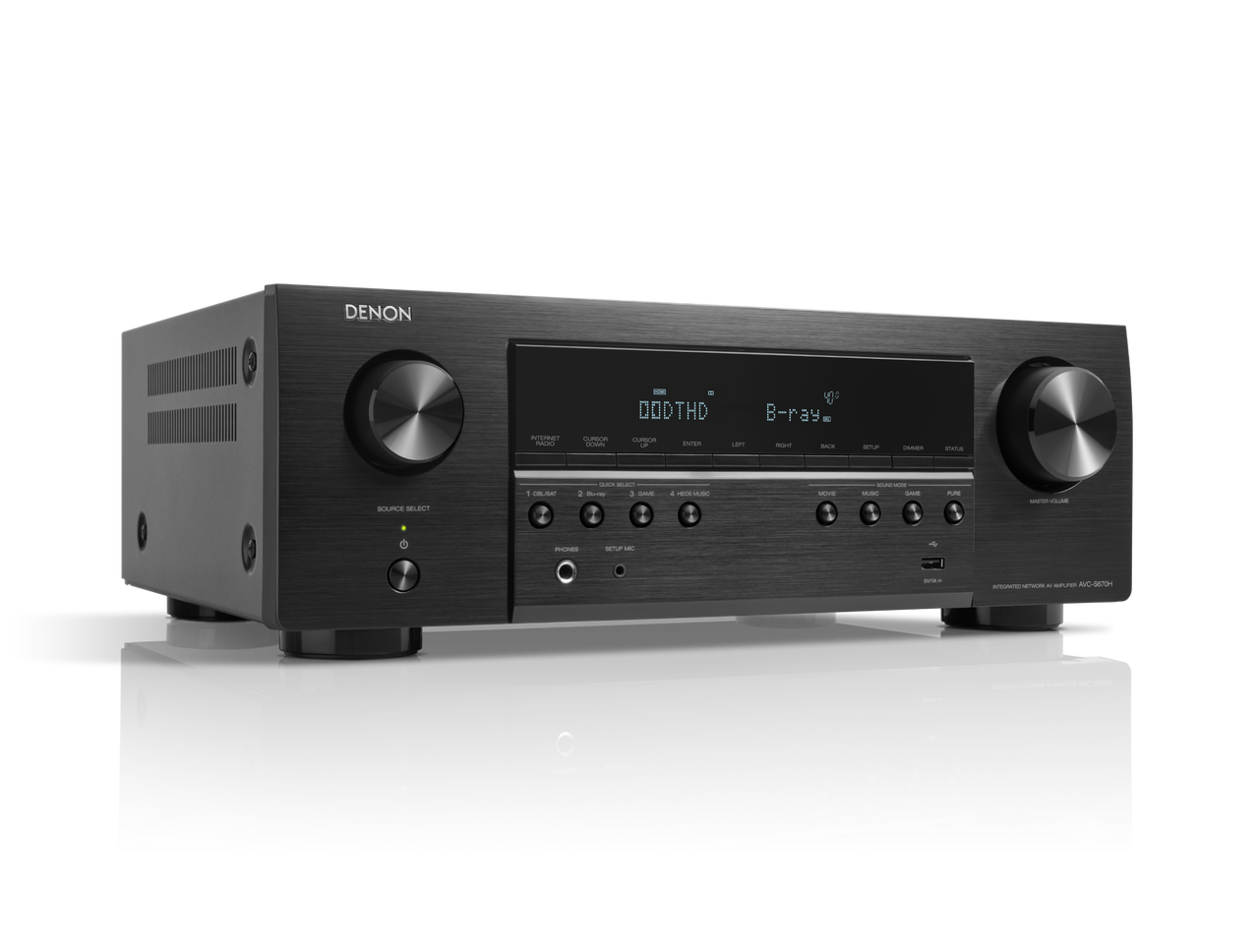 Denon AVC-S670H 5.2 8K A/V Surround Receiver