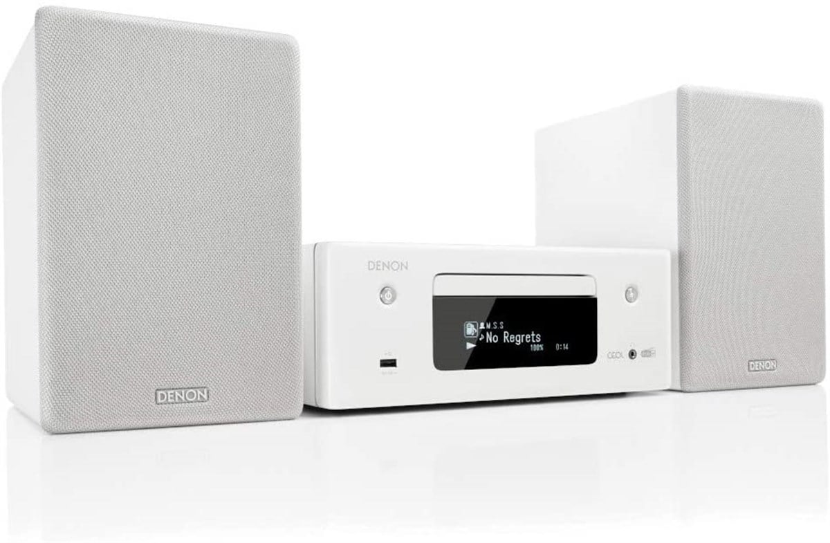 Denon RCD-N11DAB-SC-N10 Network Stereo Sistem Set Beyaz