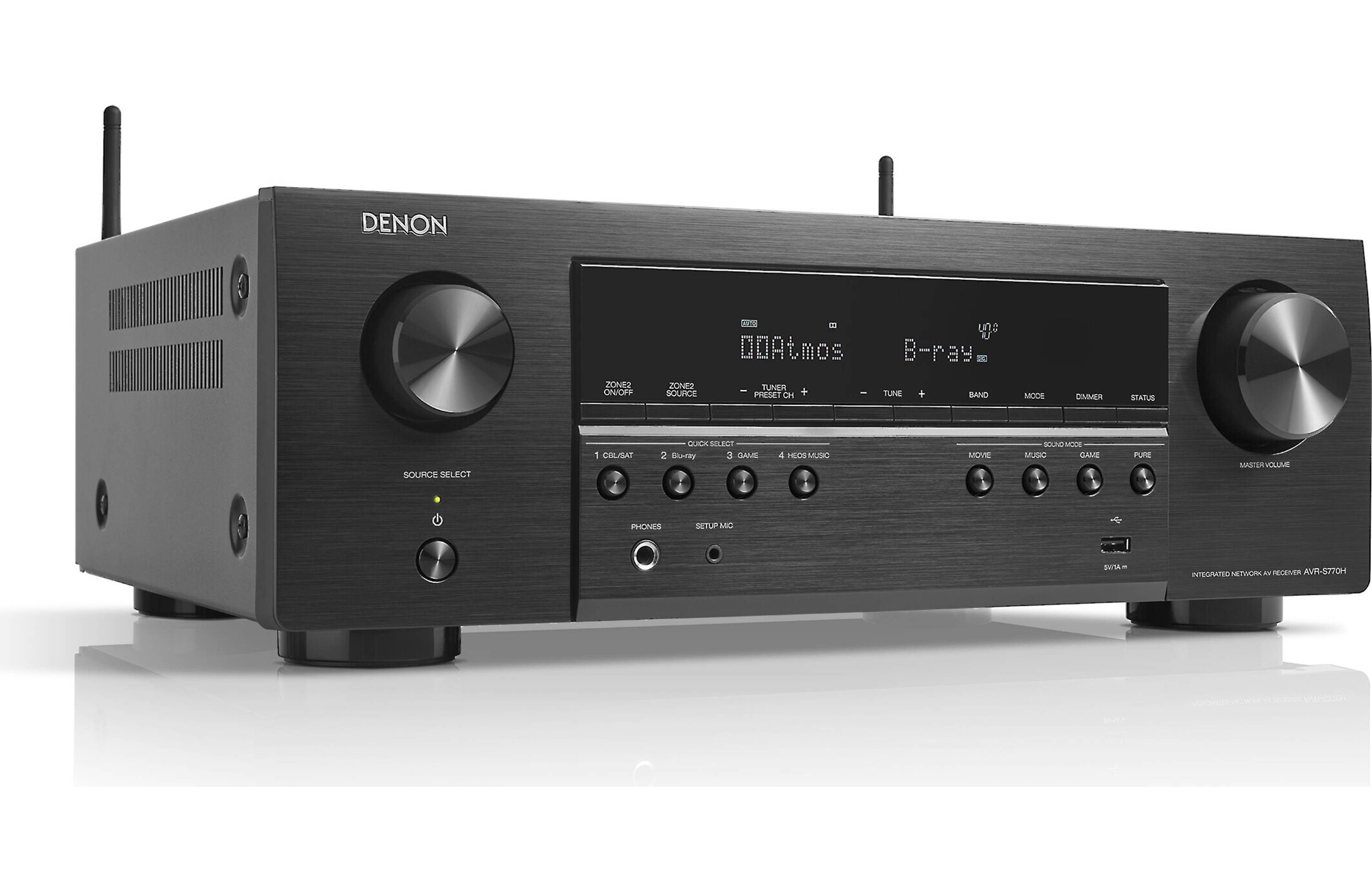 Denon AVR-S770H 7.2 8K A/V Surround Receiver