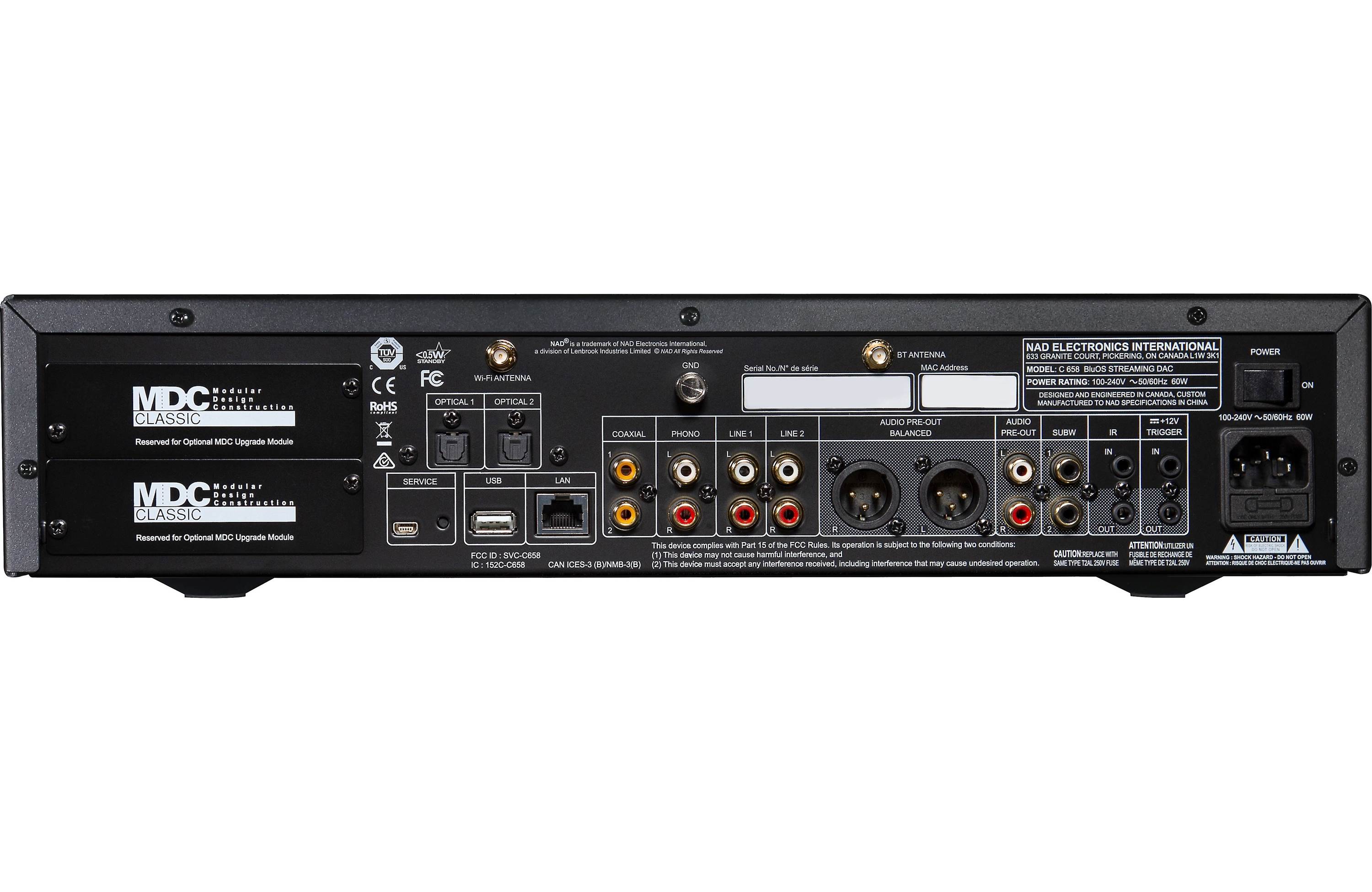 NAD C 658 Streamer/Network Oynatıcı