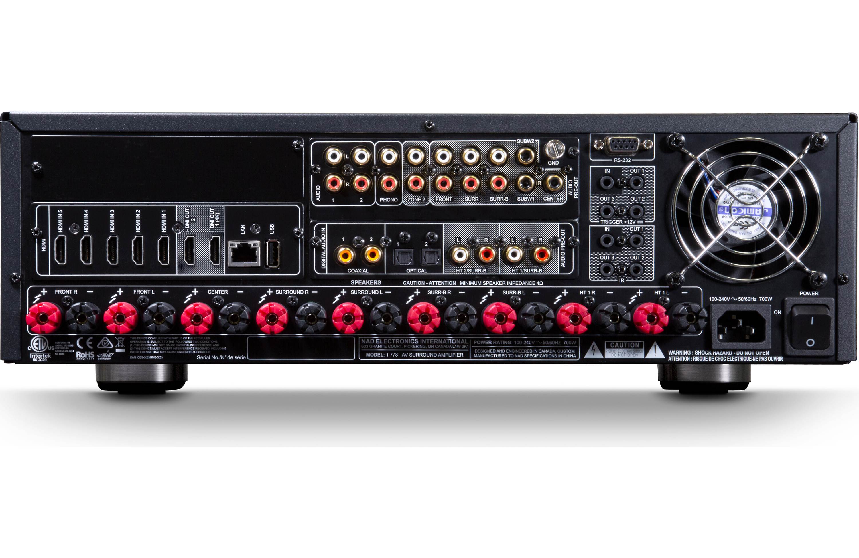 NAD T 778 9.2 A/V Surround Receiver