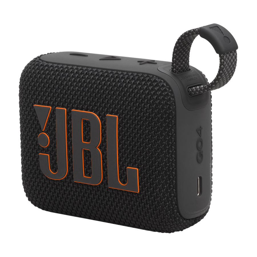 JBL Go4, Bluetooth Hoparlör, IP67, Siyah