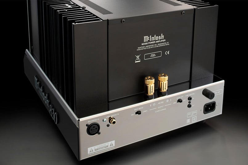 McIntosh MC830 1-Channel Solid State Mono Power Ampliler