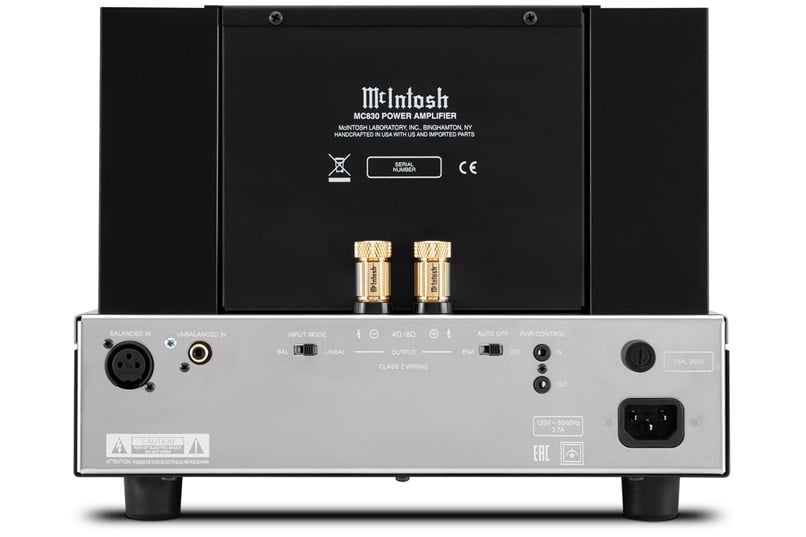 McIntosh MC830 1-Channel Solid State Mono Power Ampliler