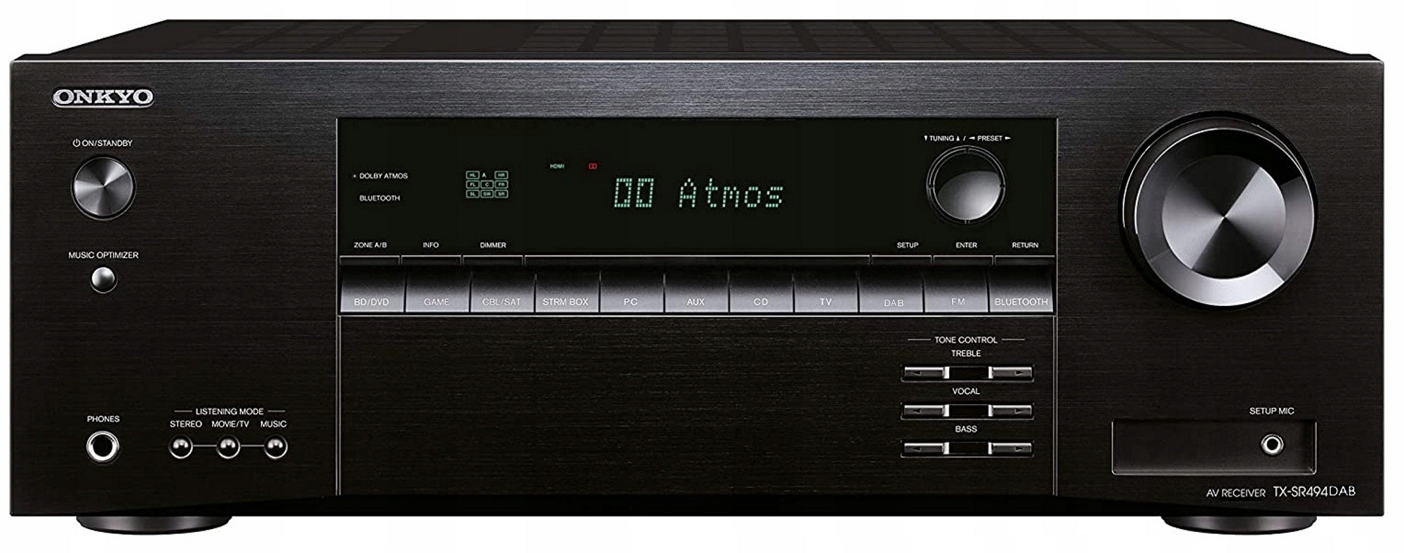 Onkyo TX-SR494 DAB 7.2 8K A/V Surround Receiver