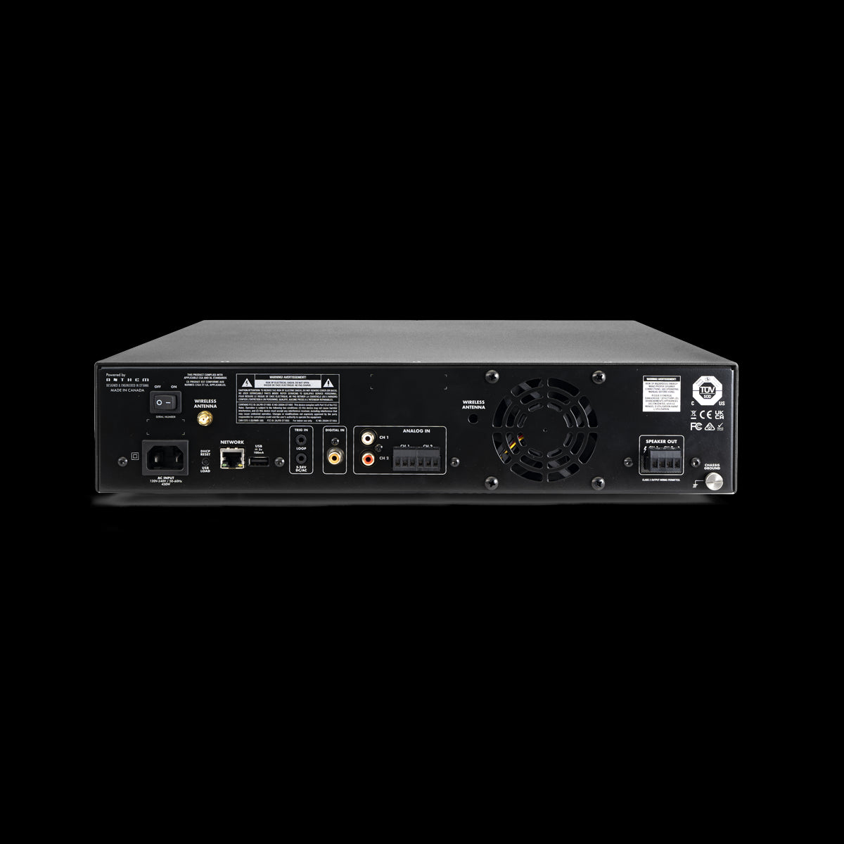 Paradigm SVX-1202 1200W DSP Network Streaming Entegre Ampliler