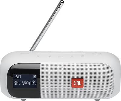 JBL Tuner2 Bluetooth Hoparlör DAB-FM Radyo PX7 Beyaz