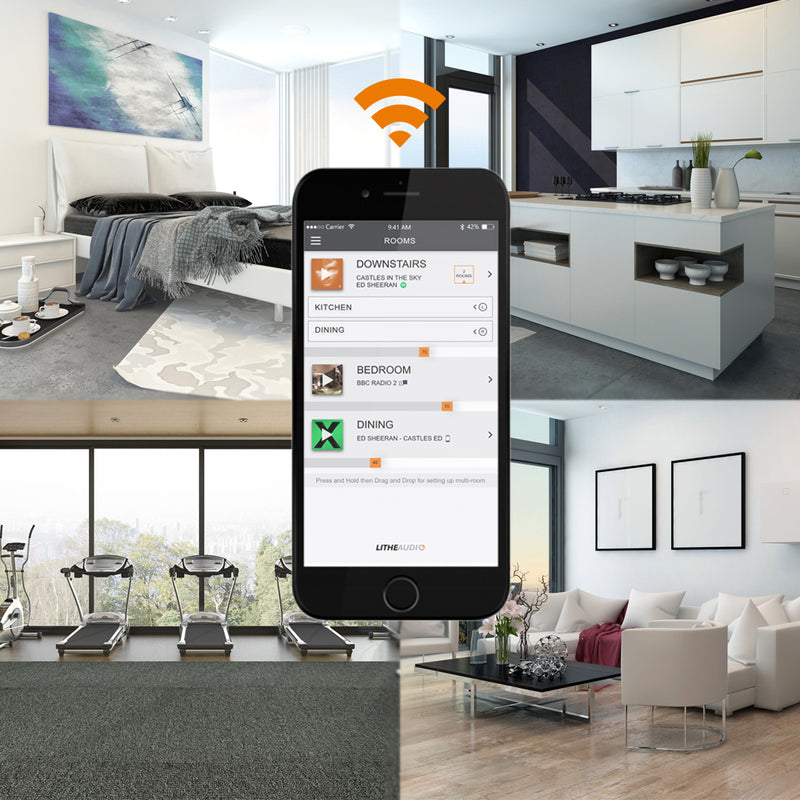 Lithe Audio Wi-Fi Multi-Room Tavan Hoparlörler