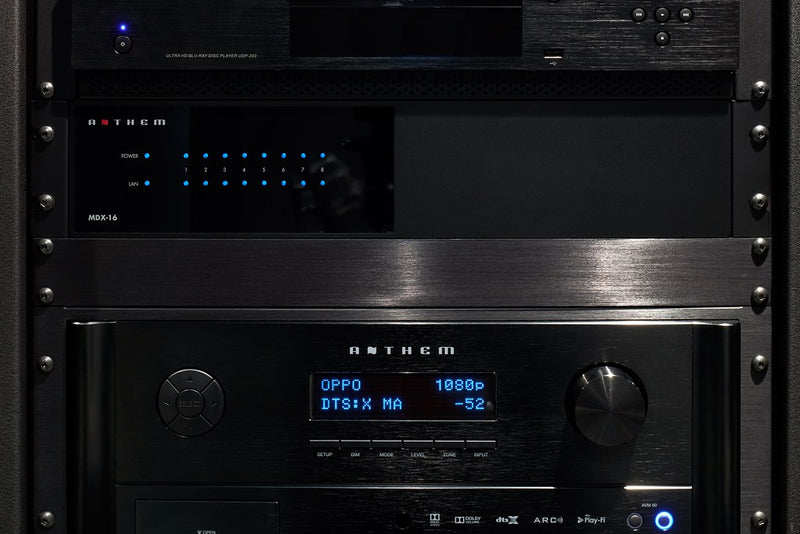 Anthem MDX 16 8X8 Stereo Matrix 16-kanal Power Ampliler