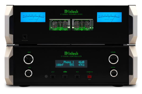 McIntosh C12000 2-Channel Solid State and Vacuum Tube Pre Ampliler