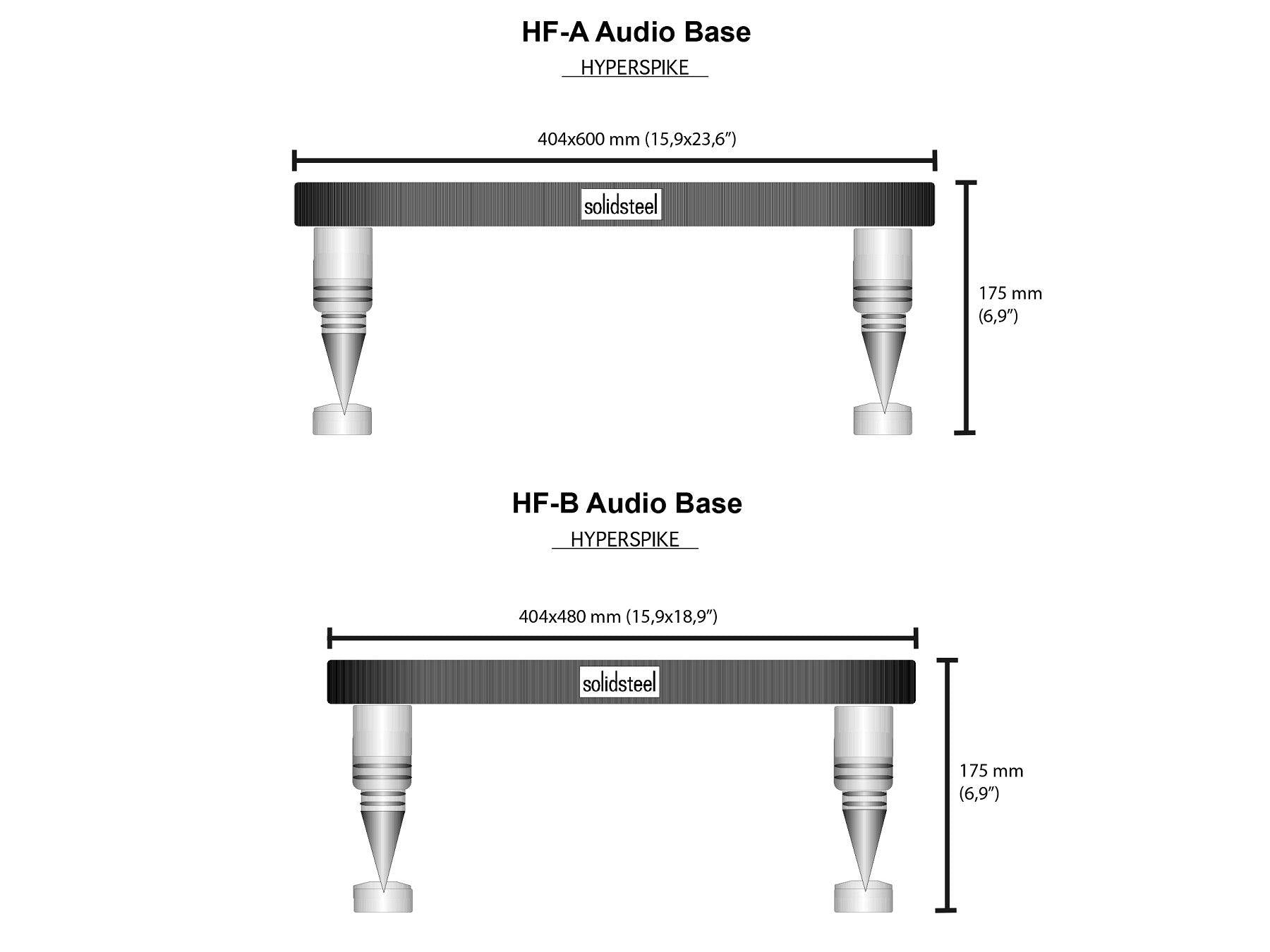 Solidsteel HF-A Hyperspike High-Endi Power Ampliler Stand