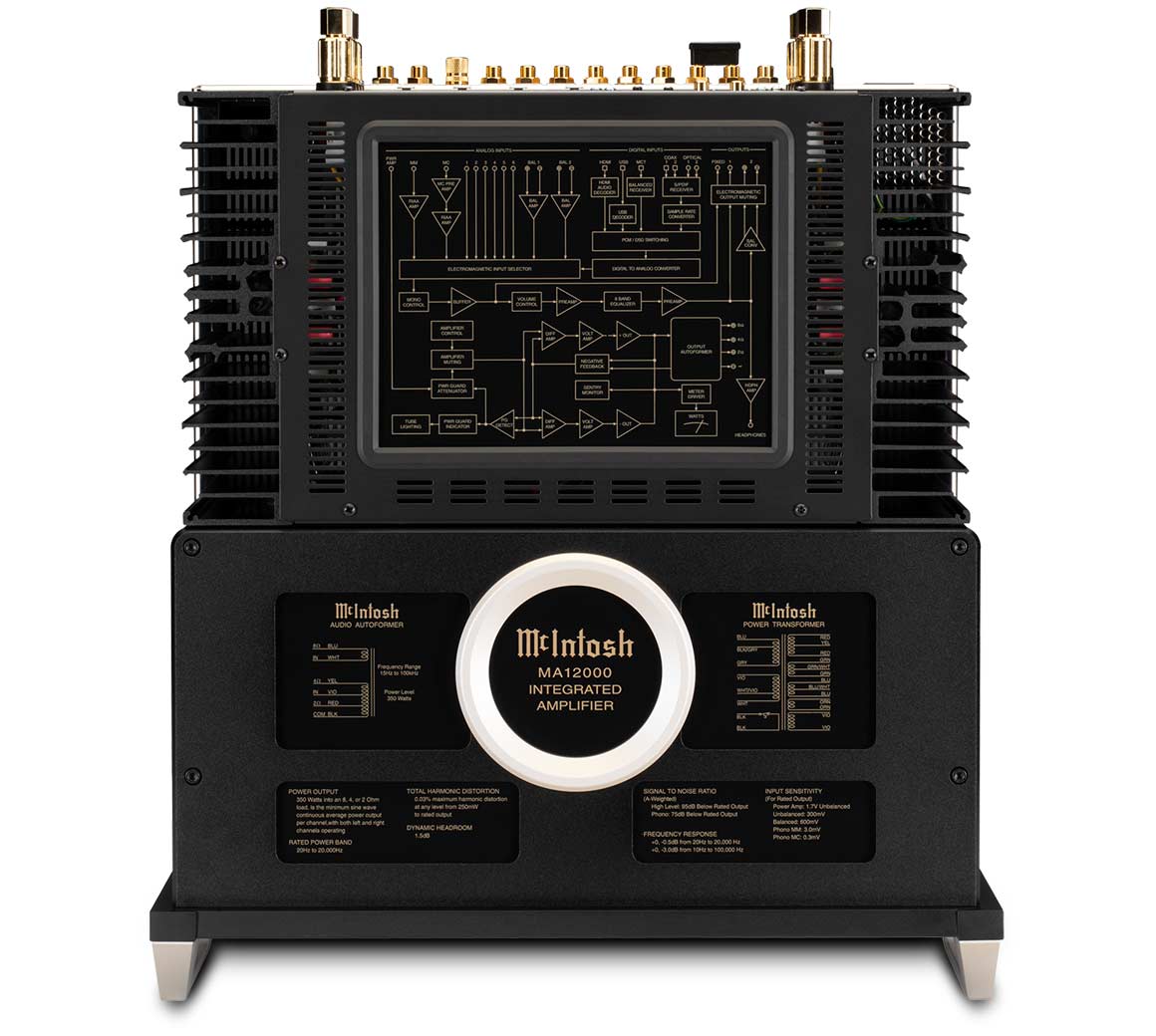 McIntosh MA12000 2-Channel Hybrid Entegre Ampliler