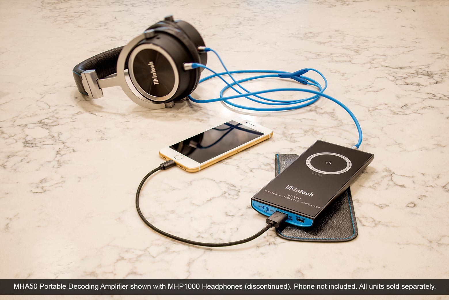 McIntosh MHA 50 Portable Decoding Kulaklık Amplisi